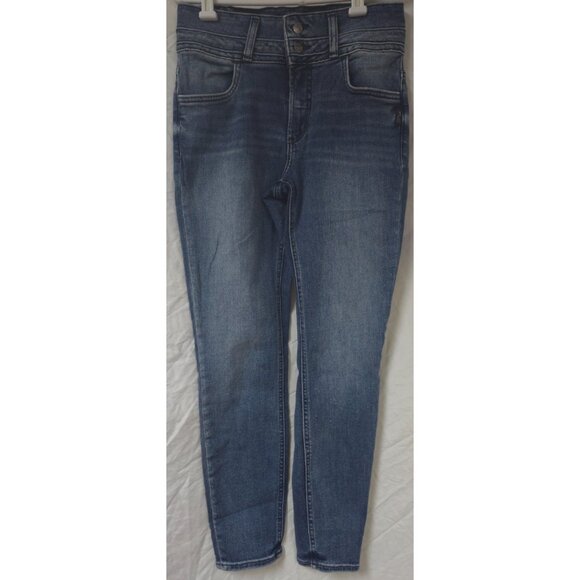 Silver Jeans Womens W28xL29 Stretch Avery Skinny Tapered Ankle Denim Jeans - Picture 1 of 15